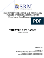 UVC23202J Theatre Art Basics (Unit II)