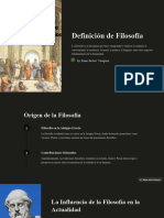 Definicion de Filosofia