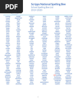 Common Words in English Random | PDF