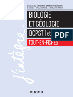 Biologie Et Géologie BCPST 1 Et 2 - Tout-En-fiches