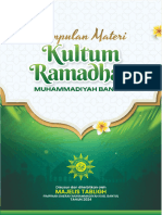 003 Materi Kultum Ramadhan MT PDM Bantul - Kerinduan Akan Hadirnya Bulan Ramadhan