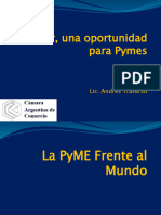 Exportar oportunidad para las  pymes cac