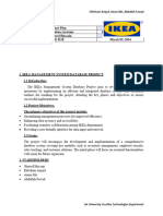 Database Project Plan