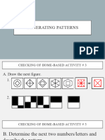 Generating Patterns