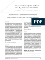 Espectroscopia Papel