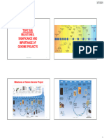 Topic 5B - Significance Importance Genome Projects
