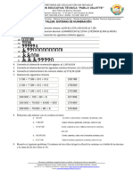 Taller Sistemas de Numeración