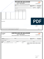 Certificado de Qualidade: Numero: 0008519449/2024 Arcelormittal