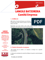 langile batzordea marzo