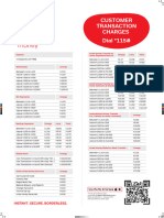 AIRTEL Tariff Guide Poster A1