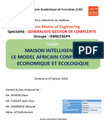 Memoire de Soutenance ISMG23GP4-Maison Intelligente