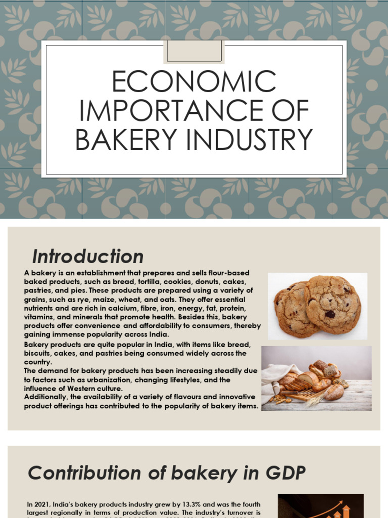 Economic Growth of India's Bakery Industry | PDF | Bakery | Breads