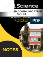 Media and Communication Skills 55