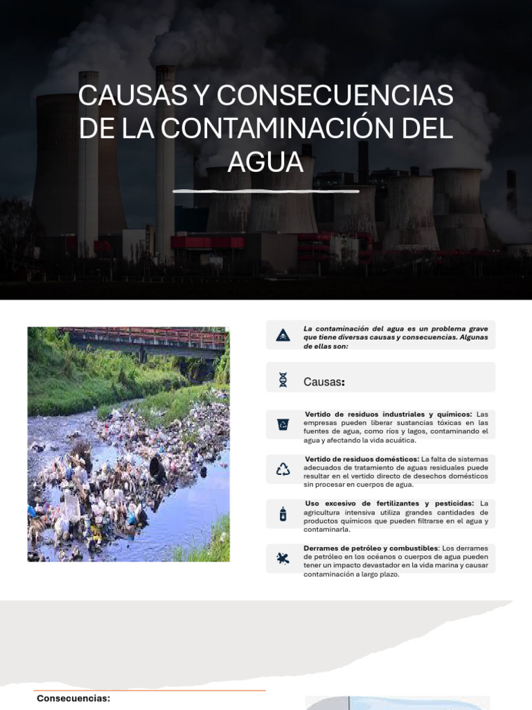 Causas Y Consecuencias De La Contaminación Del Agua En Colombia – ELARUQ