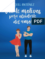 Veinte Motivos para Olvidarte Del Amor - Raquel Antunez