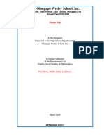 Manuscript Template