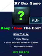 Mystery Box Template 1