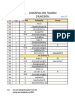 Jadwal Pujian Sentral Agustus