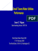 Philippines Small Town Water Utilities - Benchmarking Study - Yniguez