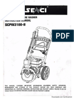 Manual de SCP3100 - Ii Hidrolavadora Gasolinero