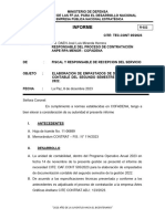 Informe de Conformidad Empastados 2do Semestre