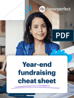 2022 Year End Fundraising Cheat Sheet