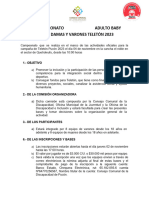 Bases Campeonato Adulto Baby Futbol Damas y Varones Teletón 2023