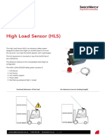High Load Sensor HLS Sales Sheet 1