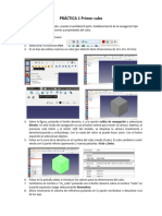 Prácticas FreeCAD 1 - Primer Cubo