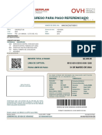 Forma de Ingreso para Pago Referenciado: YDF661A MA6CA5CD6JT083813