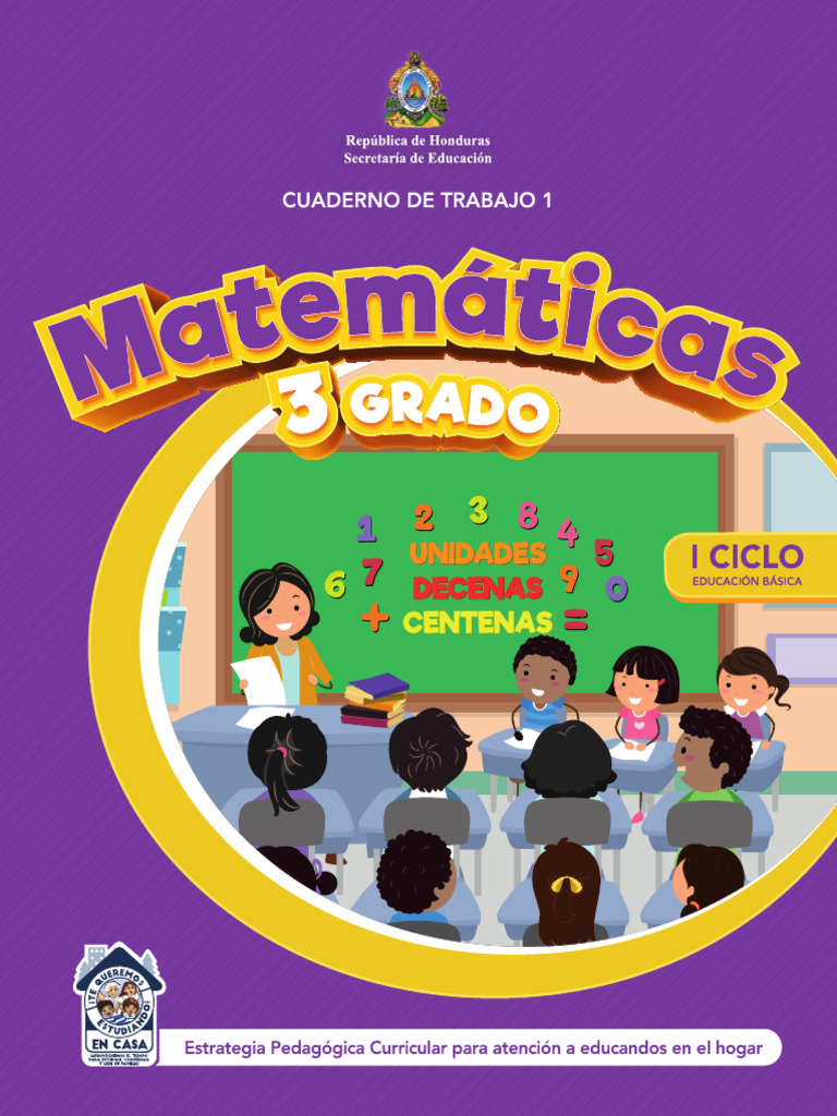 Cuaderno de Trabajo Matemáticas 3° | PDF | Notación | Comunicación