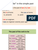 The Past Verb To Be, Simple Past SS