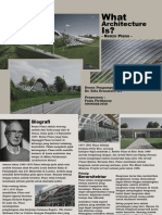 What Is Architecture by Renzo Piano