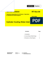 RT-flex-09 Cylinder Coolin Water Inlet Pipes