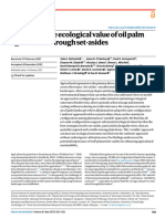 Enhancing The Ecological Value of Oil Palm Agriculture Through Set-Asides