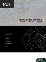 Memory in Computer Architecture