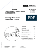 RTA-11.2 Fuel Injectio Pump Regualting Linkage