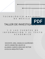 Fuentes de Información y El Texto Académico - García Sánchez Víctor