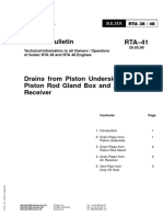 RTA-41 Drains From Piston Underside, Piston Rod Gland Box and Air Receiver