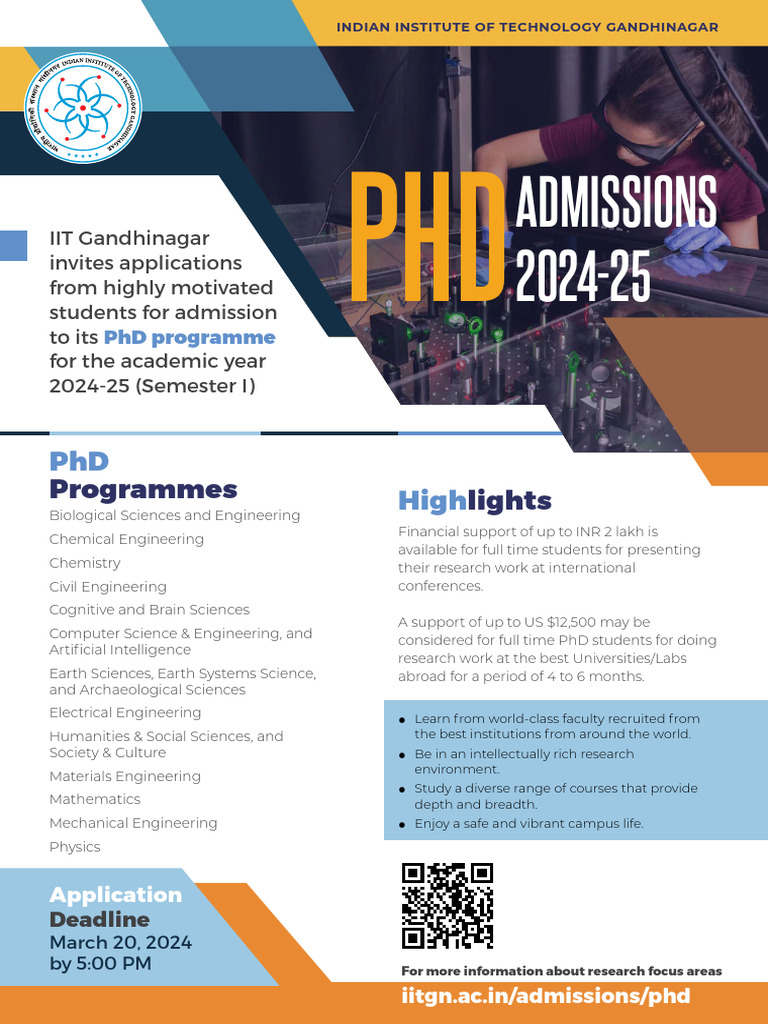 PHD Admission 2024 25 S1 Website | PDF | Technology & Engineering