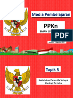 Materi PPKN 9 Topik. 5 - Kedudukan Pancasila Sebagai Ideologi Terbuka