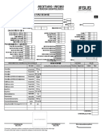 Recetario / Recibo: Atencion Odontologica