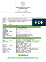 Guía de La Sesión 2 Sensibilización