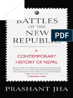 Battles of The New Republic A Contemporary History of Nepal