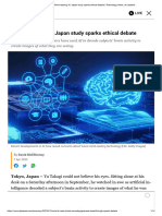 Mind-Reading' AI - Japan Study Sparks Ethical Debate - Technology News - Al Jazeera