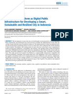 Cognitive City Platform As Digital Public Infrastructure For Developing A Smart, Sustainable and Resilient City in Indonesia