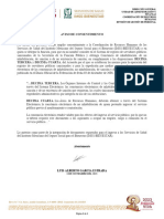 Autorización para Consulta Constancia de No Inhabilitación