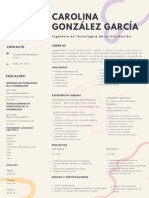 CV L Carolina González Gacía