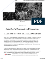 Cute - Acc's Postmodern Princedoms - Xenogothic