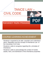 Inheritance Law - Civil Code (Introduction)